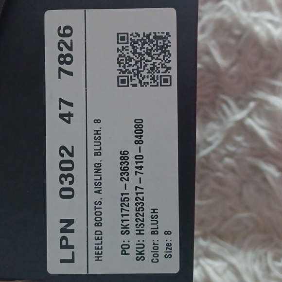 *NWOT 🩷 Thigh High Boots Blush Size 8 - Picture 6 of 8